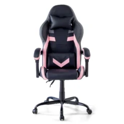 Sedia gamer Mist con braccioli ribaltabili, cuscino cervicale e lombare
