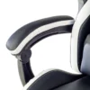Sedia gamer Mist con braccioli ribaltabili, cuscino cervicale e lombare