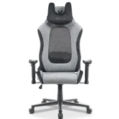 Sedia gaming con massaggio Vital, tessuto traspirante, braccioli ribaltabili