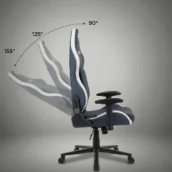 Sedia gaming ergonomica Vanguard, cuscino magnetico, ecopelle