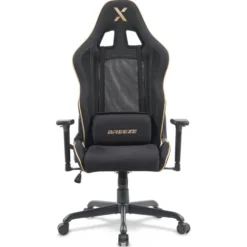Sedia gaming in tessuto traspirante Breeze, con meccanismo basculante