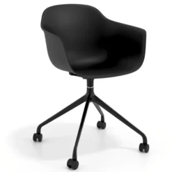 Sedia Girevole Alice, con ruote