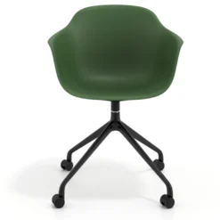Sedia Girevole Alice, con ruote