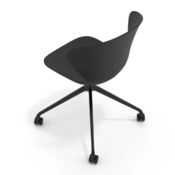 Sedia Girevole Emily, con ruote