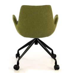 Sedia Girevole Glamm, con ruote, Resistente