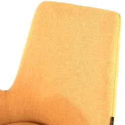 Sedia Girevole Glamm, con ruote, Resistente