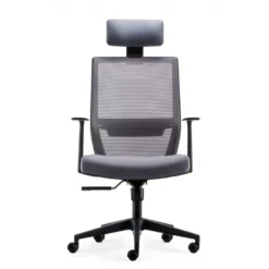 Sedia Girevole Ufficio Kana, schienale ergonomico, poggiatesta