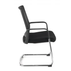 Sedia Ospiti Ufficio Bali, schienale in rete ergonomico