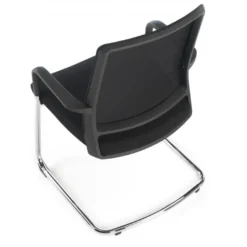 Sedia Ospiti Ufficio Bali, schienale in rete ergonomico
