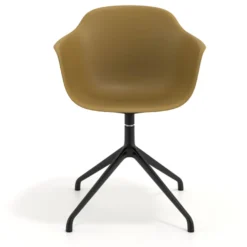 Sedia per Riunioni Alice, base piramidale