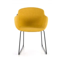 Sedia Sala Attesa Laure, Cantilever, Imbottitura Spessa, Imbottita