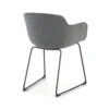 Sedia Sala Attesa Laure, Cantilever, Imbottitura Spessa, Imbottita