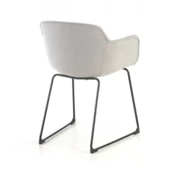 Sedia Sala Attesa Laure, Cantilever, Imbottitura Spessa, Imbottita