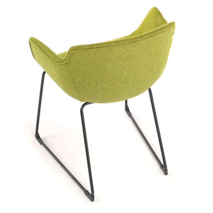 Sedia Sala Attesa Laure, Cantilever, Imbottitura Spessa, Imbottita