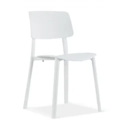 Sedia Sala d'Attesa Etna, design minimalista e impilabile
