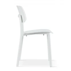 Sedia Sala d'Attesa Etna, design minimalista e impilabile