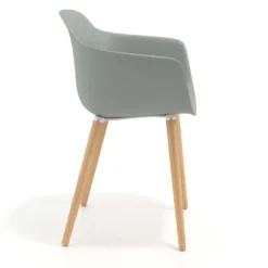 Sedia Scandinava Alice, Gambe in Legno