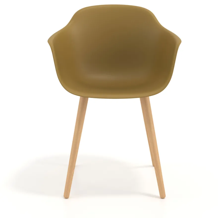 Sedia Scandinava Alice, Gambe in Legno