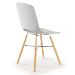 Sedia Scrivania Bambini Joy, Gambe in Legno, Resistente