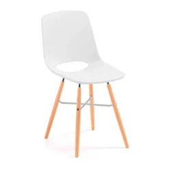Sedia Scrivania Bambini Joy, Gambe in Legno, Resistente