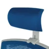 Sedia Ufficio Ergonomica Akira white con poggiatesta