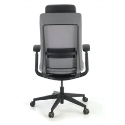 Sedia Ufficio Ergonomica Intouch black, Completamente Regolabile