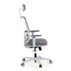 Sedia Ufficio Ergonomica Kaito white con poggiatesta