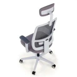 Sedia Ufficio Ergonomica Kaito white con poggiatesta