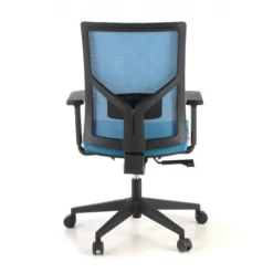 Sedia Ufficio Ergonomica Verdi, braccioli regolabili, supporto lombare,