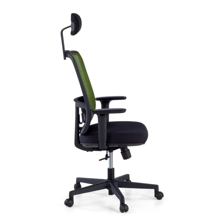 Sedia Ufficio Professionale Kaito white con poggiatesta