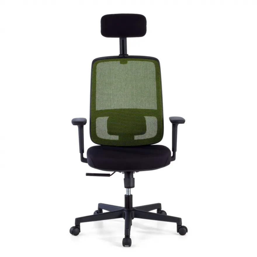 Sedia Ufficio Professionale Kaito white con poggiatesta