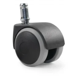 Set di rotelle per sedie ufficio 50 mm per parquet
