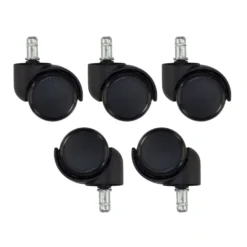 Set di Ruote Gaming 11x50mm, Rivestimento in gomma