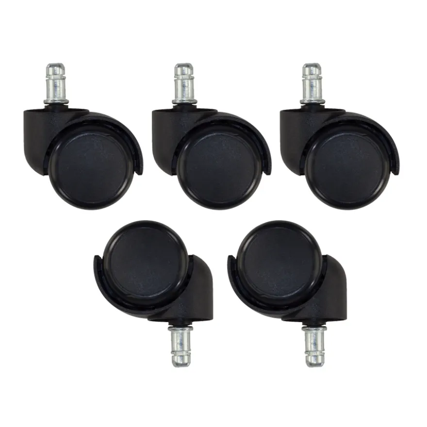 Set di Ruote Gaming 11x50mm, Rivestimento in gomma