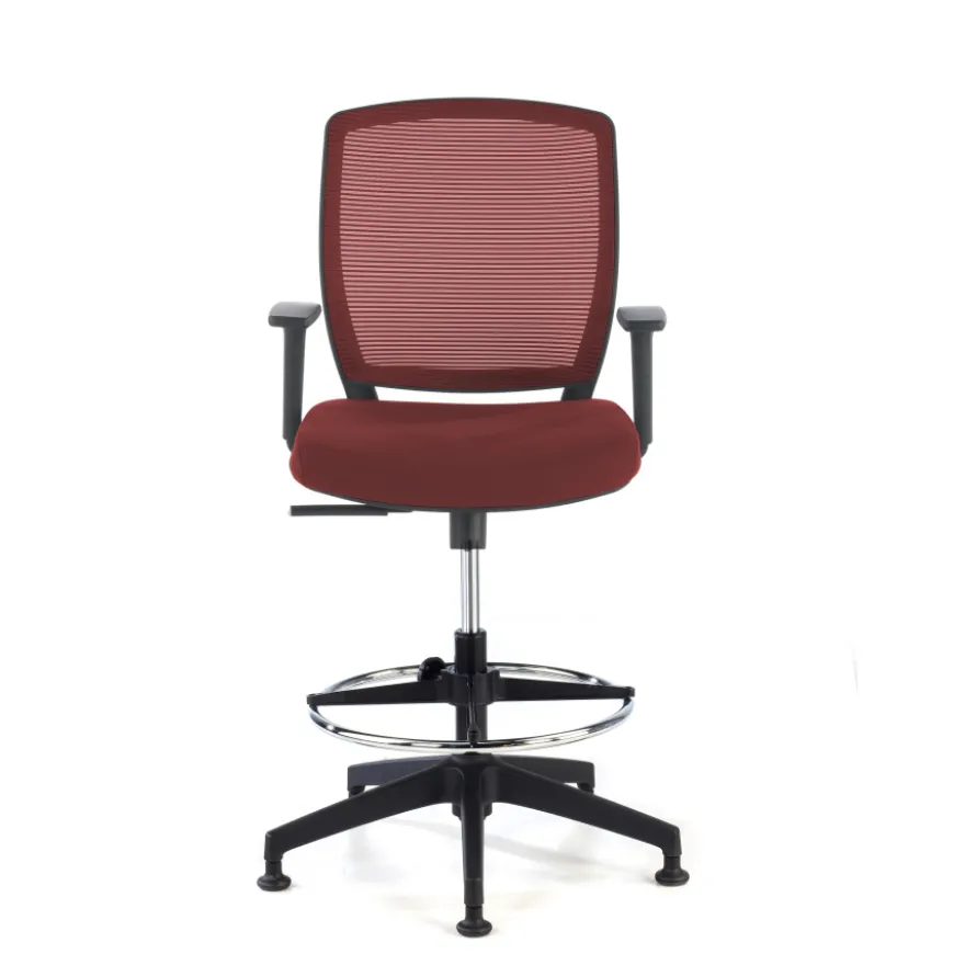 Sgabello da Ufficio ergonomico con Braccioli Dama