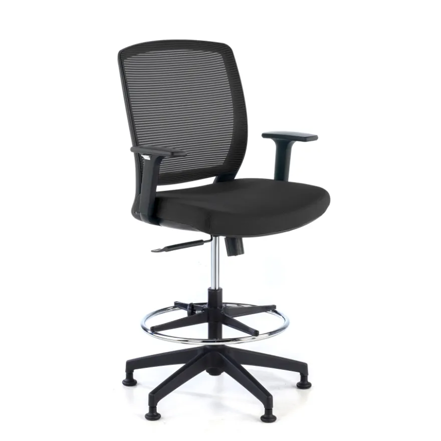 Sgabello da Ufficio ergonomico con Braccioli Dama