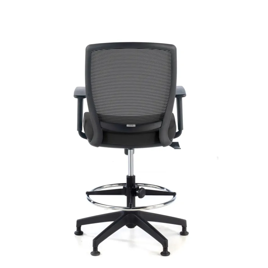 Sgabello da Ufficio ergonomico con Braccioli Dama