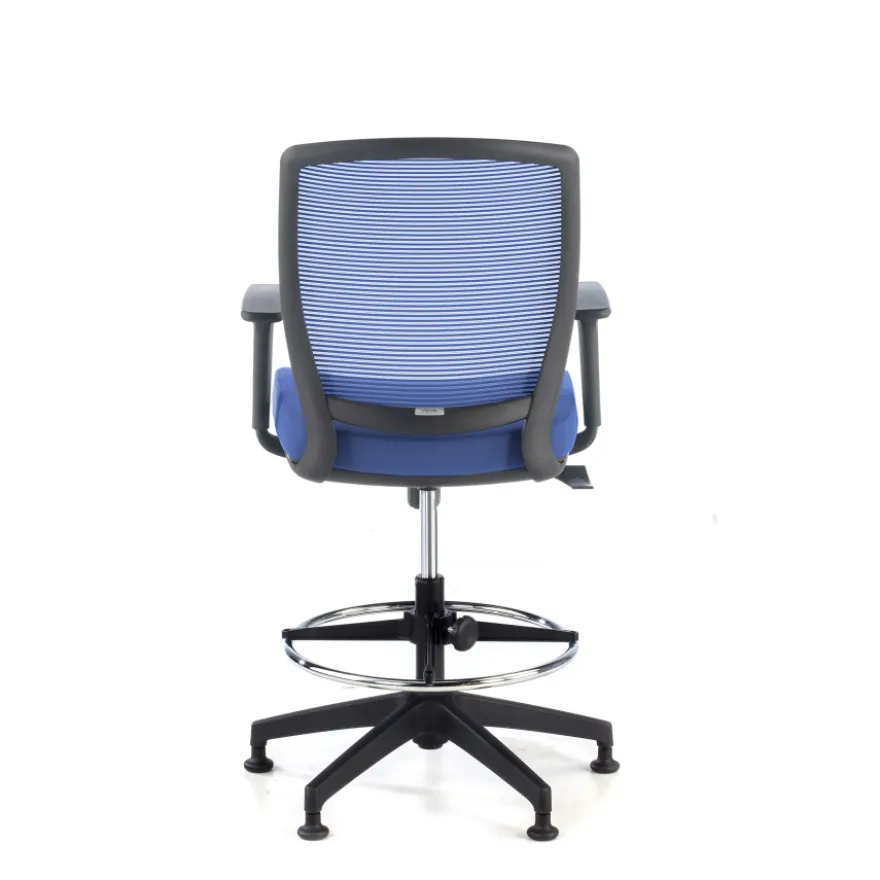 Sgabello da Ufficio ergonomico con Braccioli Dama
