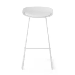 Sgabello da ufficio Helsinki, design scandinavo, gambe in metallo