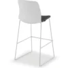 Sgabello da Ufficio Swing, Design elegante, Gambe in metallo