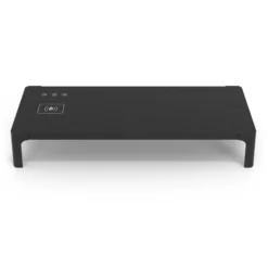 Supporto monitor con caricatore wireless + USB Eon